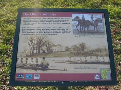 The Old Farmhouse Marker image. Click for full size.