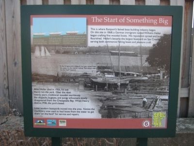 The Start of Something Big Marker image. Click for full size.