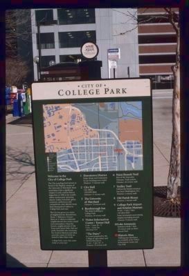 College Park Marker image. Click for full size.