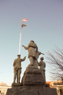 Rear of Monument image. Click for full size.