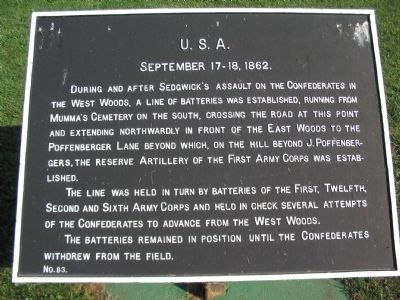 U.S.A. Marker image. Click for full size.