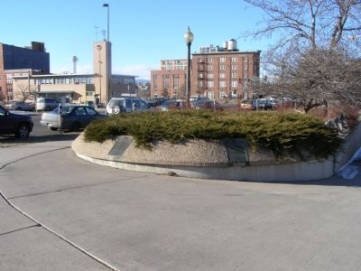 The Rocky Mountain News Marker image. Click for full size.