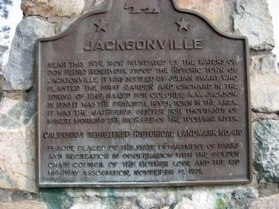 Jacksonville Marker. Click for full size. Jacksonville Marker image. Click for full size.