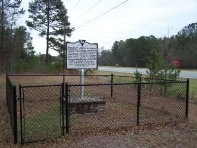 The Old School site is now part of US 21. Click for full size. The Old School site is now part of US 21 image. Click for full size.