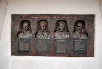 Korean War Congressional Medal of Honor Recipients image. Click for full size.