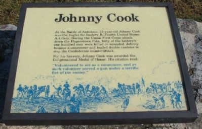 Johnny Cook Marker image. Click for full size.