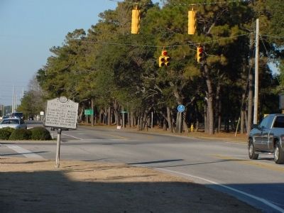 Fort Caswell Marker. Click for full size. Fort Caswell Marker image. Click for full size.