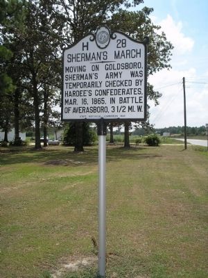 Sherman's March Marker image. Click for full size.