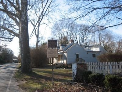 British Campsite and Chapel Hill Markers image. Click for full size.