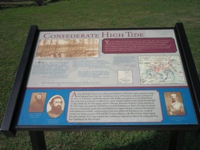Confederate High Tide Marker image. Click for full size.
