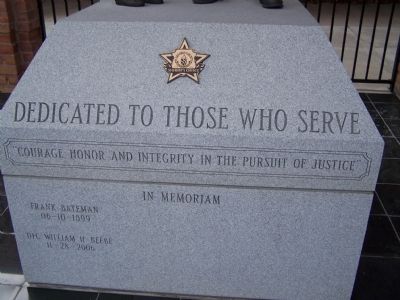 Harford County Sheriff's Office Marker. Click for full size. Harford County Sheriff's Office Marker image. Click for full size.