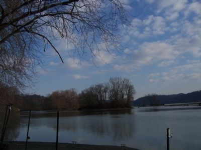 Susquehanna River as seen from the marker. image. Click for full size.