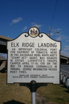 Elk Ridge Landing Marker. Click for full size. Elk Ridge Landing Marker image. Click for full size.
