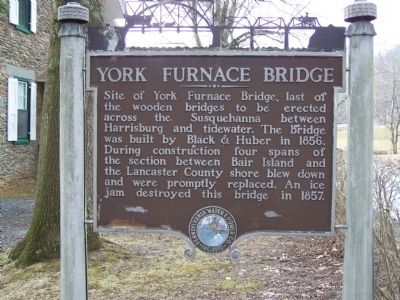 York Furnace Bridge Marker image. Click for full size.