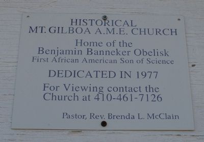 Sign on church image. Click for full size.