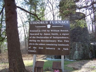 Codorus Furnace Marker image. Click for full size.