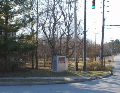 Site of Roadsend Gardens Marker. Click for full size. Site of Roadsend Gardens Marker image. Click for full size.