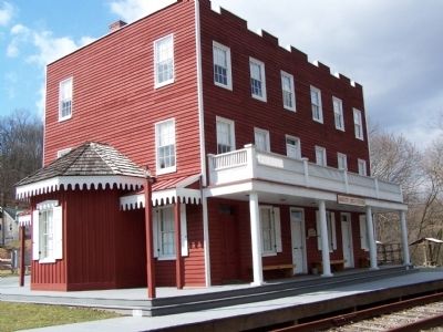 Restored Train Station. Click for full size. Restored Train Station image. Click for full size.