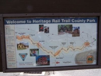Heritage Rail Trail County Park. Click for full size. Heritage Rail Trail County Park image. Click for full size.