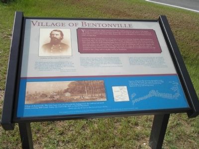 Village of Bentonville Marker image. Click for full size.