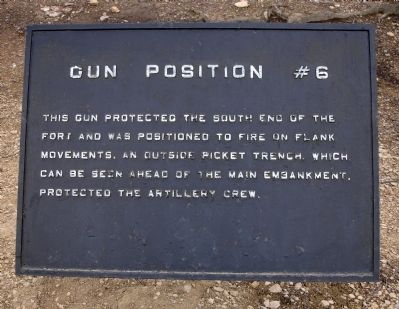 Gun Position #6 Marker. Click for full size. Gun Position #6 Marker image. Click for full size.