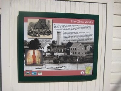 The Glass Works Marker image. Click for full size.