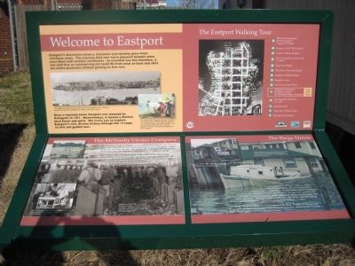 Welcome to Eastport Marker image. Click for full size.