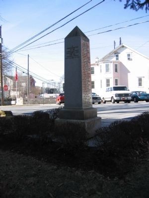 East Face (presumed front of monument) image. Click for full size.