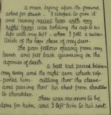 Clara Barton's Recollections. Click for full size. Clara Barton's Recollections image. Click for full size.