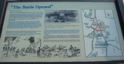 "The Battle Opened" Marker image. Click for full size.