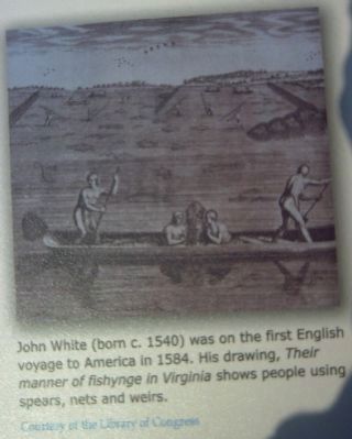 <i>Their manner of fishynge in Virginia</i> image. Click for full size.