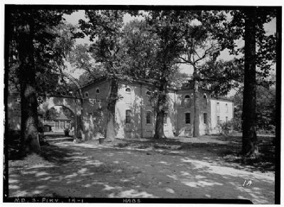 The Old United States Arsenal, in 1936. Click for full size. The Old United States Arsenal, in 1936 image. Click for full size.