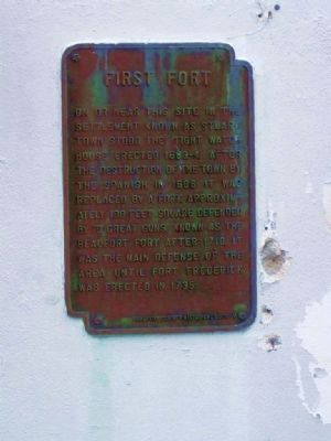 First Fort Marker image. Click for full size.