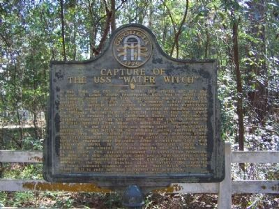 Capture of the USS "Water Witch" Marker. Click for full size. Capture of the USS "Water Witch" Marker image. Click for full size.