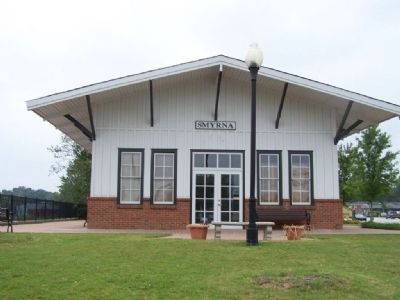 Railroad Station, tracks are just to the left image. Click for full size.