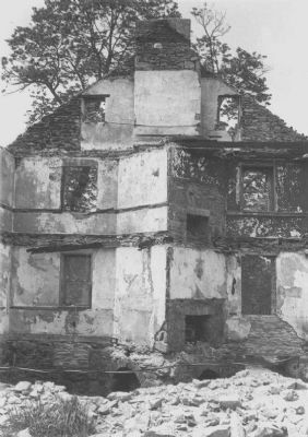 Interior of Wilna after a fire image. Click for full size.