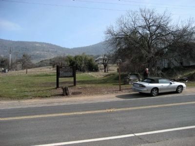 Bear Valley Marker. Click for full size. Bear Valley Marker image. Click for full size.