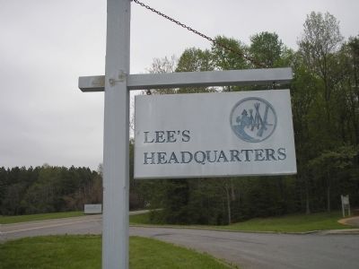 Site of Lee's Last Headquarters. Click for full size. Site of Lee's Last Headquarters image. Click for full size.