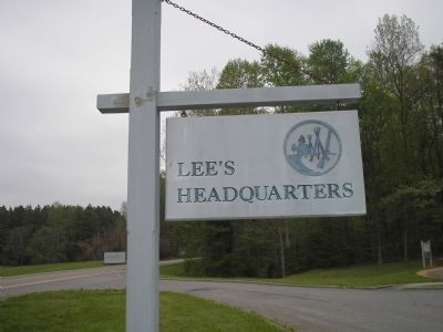 Site of Lee's Last Headquarters image. Click for full size.