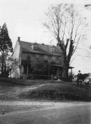 Black Horse Tavern, probably in the 1930s image. Click for full size.