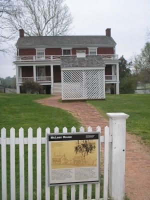 The House where Lee surrendered the Army of Northern Virginia image. Click for full size.