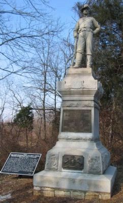 12th Pennsylvania Cavalry Monument. Click for full size. 12th Pennsylvania Cavalry Monument image. Click for full size.