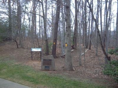 The King's Highway ~ Preserving History Marker and the DAR commemorative marker. image. Click for full size.