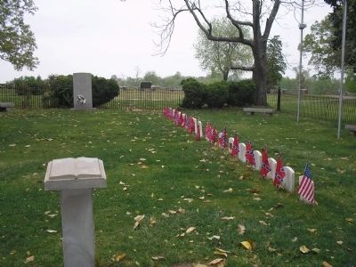 Confederate Cemetery at Appomattox Court House image. Click for full size.