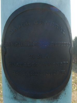 Major General Joseph K. F. Mansfield Monument image. Click for full size.