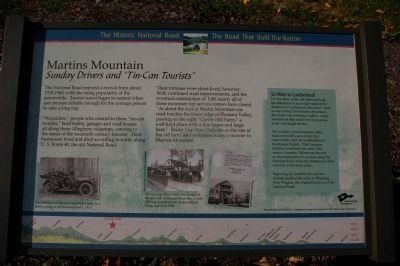 Martins Mountain Marker image. Click for full size.