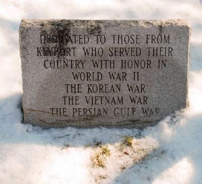 Sister Marker Immediately Next to War Memorial. Click for full size. Sister Marker Immediately Next to War Memorial image. Click for full size.