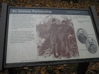 An Uneasy Partnership Marker. Click for full size. An Uneasy Partnership Marker image. Click for full size.