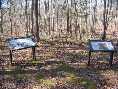 Markers at Grant's Headquarters Site. Click for full size. Markers at Grant's Headquarters Site image. Click for full size.