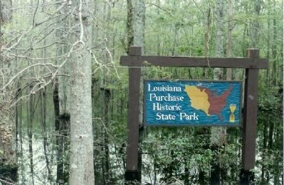Louisiana Purchase Historic State Park, Marker found here image. Click for full size.
